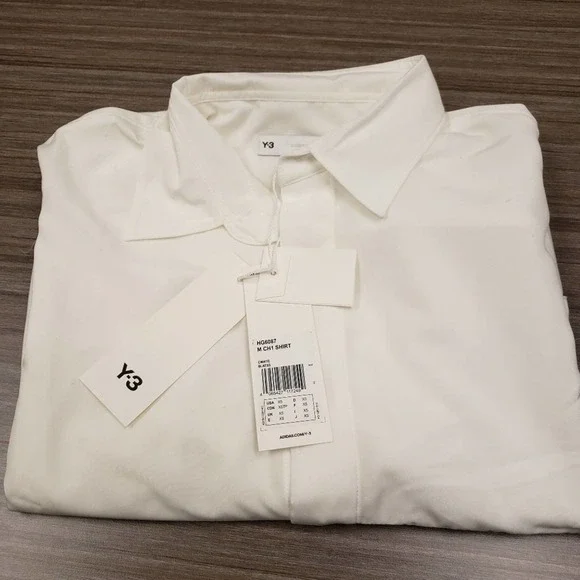 adidas x Y-3 Silky Taffeta Button Down Shirt - Picture 11 of 14